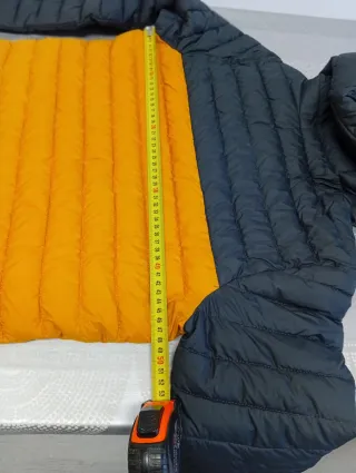 Plumífero Columbia Azul y Amarillo