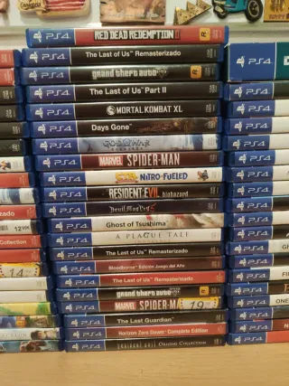 .. LEER... PRECIOS EN EL ANUNCIO.. Lote Juegos PS4