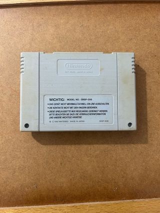 Kevin Keegan's Player Manager SNES PAL