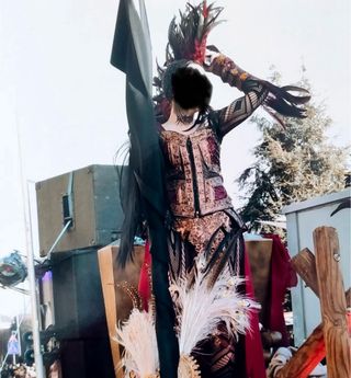 Disfraz Carnaval Guerrera