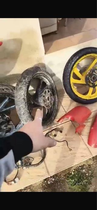 Rueda trasera TZR 50