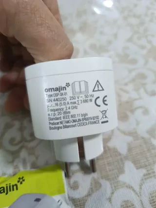 Smart Plug Wifi Bluetooth Omjain