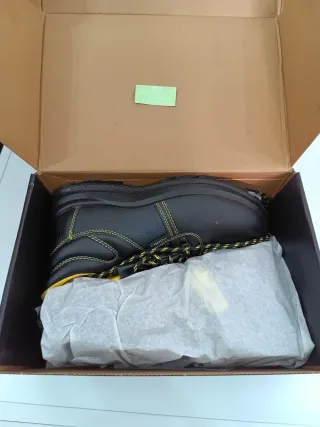 Botas de seguridad FORLI negras y amarillas nuevas