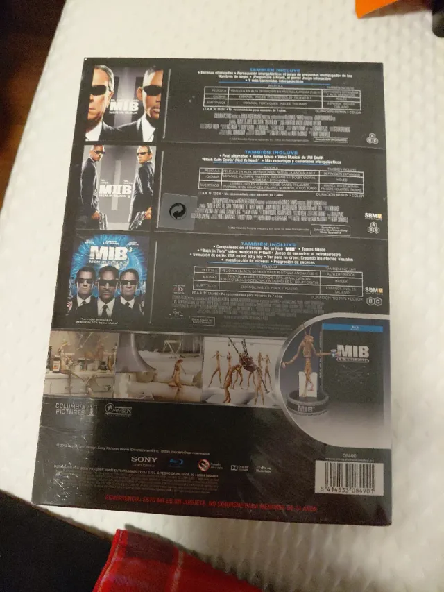 Men in Black Trilogía Blu-ray Edición Coleccionist