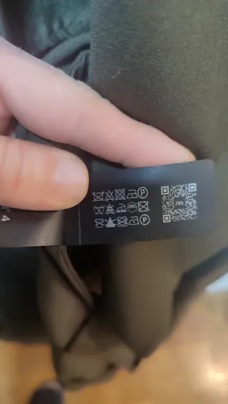 Americana Zara verde oliva talla 50