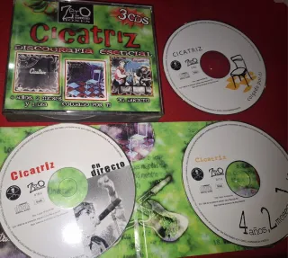 Cicatriz Discografía Esencial 3 CDs