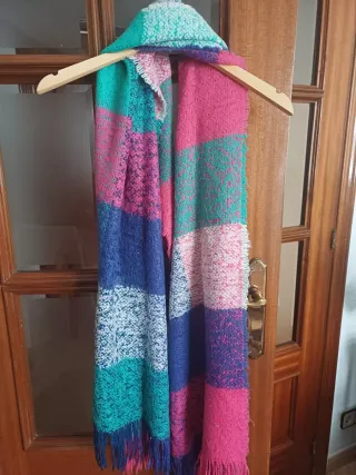 Pack 3 bufandas cuadros H&M y Pull&Bear