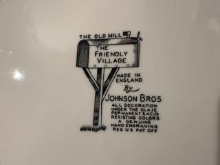 Johnson Bros. The Friendly Village Vajilla