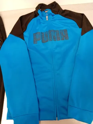 Chándal Puma Azul y Negro