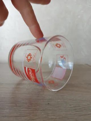 Set 4 Bicchieri Coca Cola Olimpiadi 1984