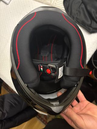 Casco AGV K1 Negro Talla XS