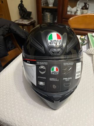 Casco AGV K1 Negro Talla XS