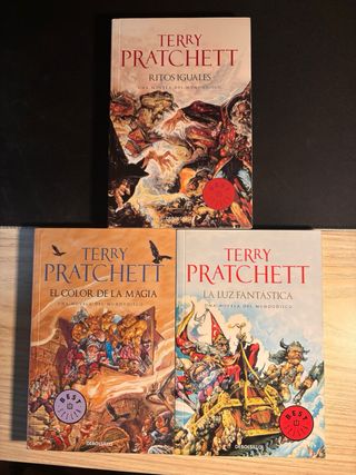 Lote Mundodisco Terry Pratchett (9 libros)