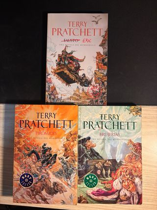 Lote Mundodisco Terry Pratchett (9 libros)