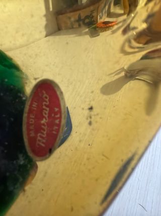 Vetri di Murano: Cigno e Gallo