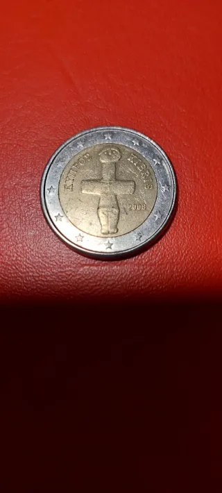 Moneda 2 euros Chipre 2008