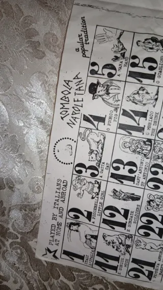 Tombola Napoletana - Gioco di carte