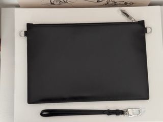 Estuche Montblanc Meisterstück Piel Negro/Azul