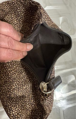 Pochette Borbonese Beige/Marrone