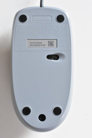 Ratón USB Logitech M110 Gris silent