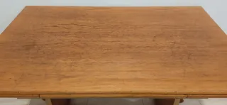 Mesa de madera extensible
