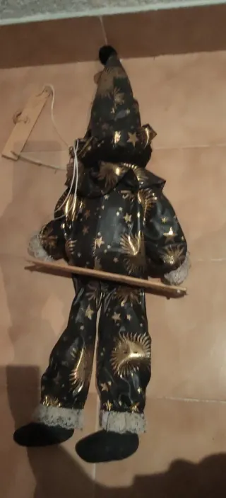 Titella payaso marioneta
