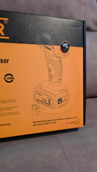 Inflador Neumático AUTDER 21V