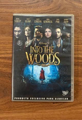 3 Películas DVD: Into the Woods, Alicia, Bella y B