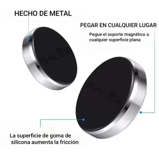 SOPORTE MAGNÉTICO (IMANTADO) PARA MÓVIL