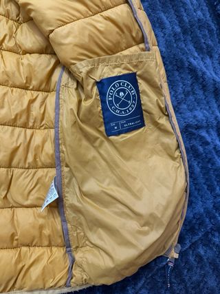 Chaqueta Polo Club Amarilla con Capucha