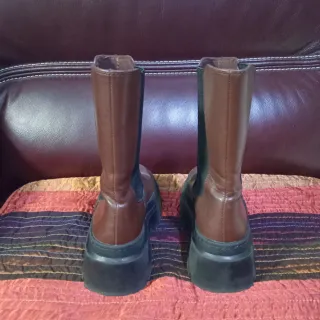 Botas Pull&Bear Marrones Talla 35