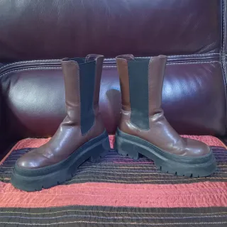 Botas Pull&Bear Marrones Talla 35