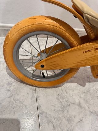 Bici de madera