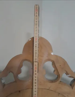 Espejo vintage decorativo con marco tallado