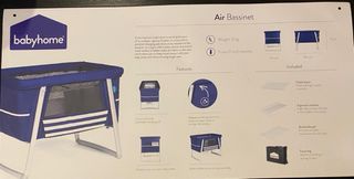 Mini cuna de viaje para bebé