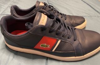 Zapatillas Lacoste Azul/Rojo Talla 43