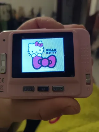 Cámara Digital Hello Kitty Rosa