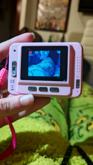 Cámara Digital Hello Kitty Rosa