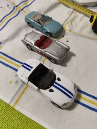 3 Coches Descapotables Colección