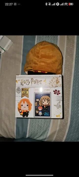 Kit Harry Potter: Bufanda, Varita, Peluche y Puzzl