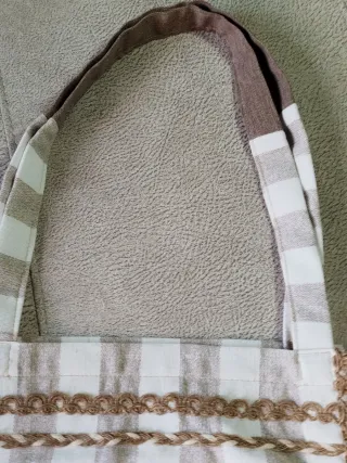 Bolsos Tote de Lonetas estampadas. Handmade. Unica