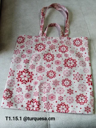Bolsos Tote de Lonetas estampadas. Handmade. Unica