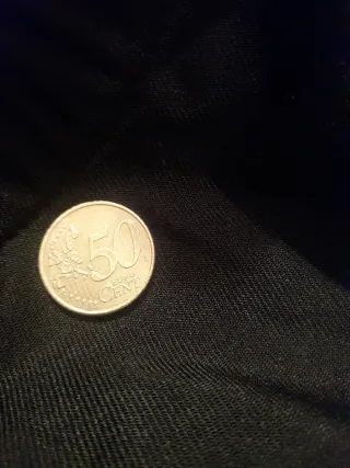 Moneda 50 céntimos Irlanda 2002 Harp