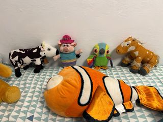 Lote Peluches GRANJA DE ZENON y Dianey