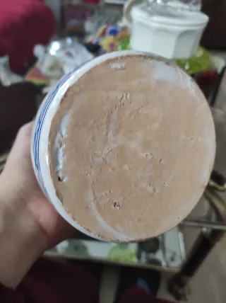 Jarra cerámica Talavera multicolor vidriada