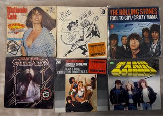 24 singoli in vinile Rock, Pop, Latino, Soul