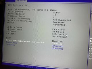 Placa base GIGABYTE BRIX N3350 para mini‑PC