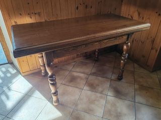 Tavolo in legno massello 6 posti estendibile