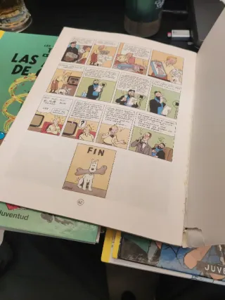 10 Libros TINTIN