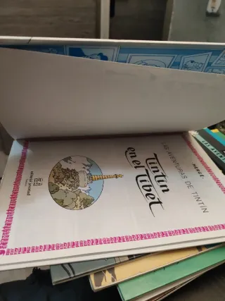 10 Libros TINTIN